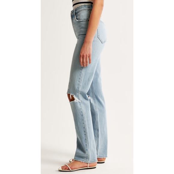 Abercrombie and fitch the 90s straight ultra high rise jean - Picture 3 of 8